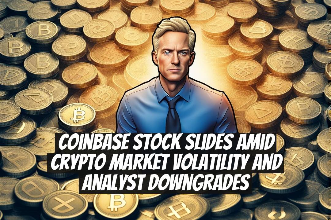 Coinbase Stock Slides Amid Crypto Market Volatility and Analyst Downgrades