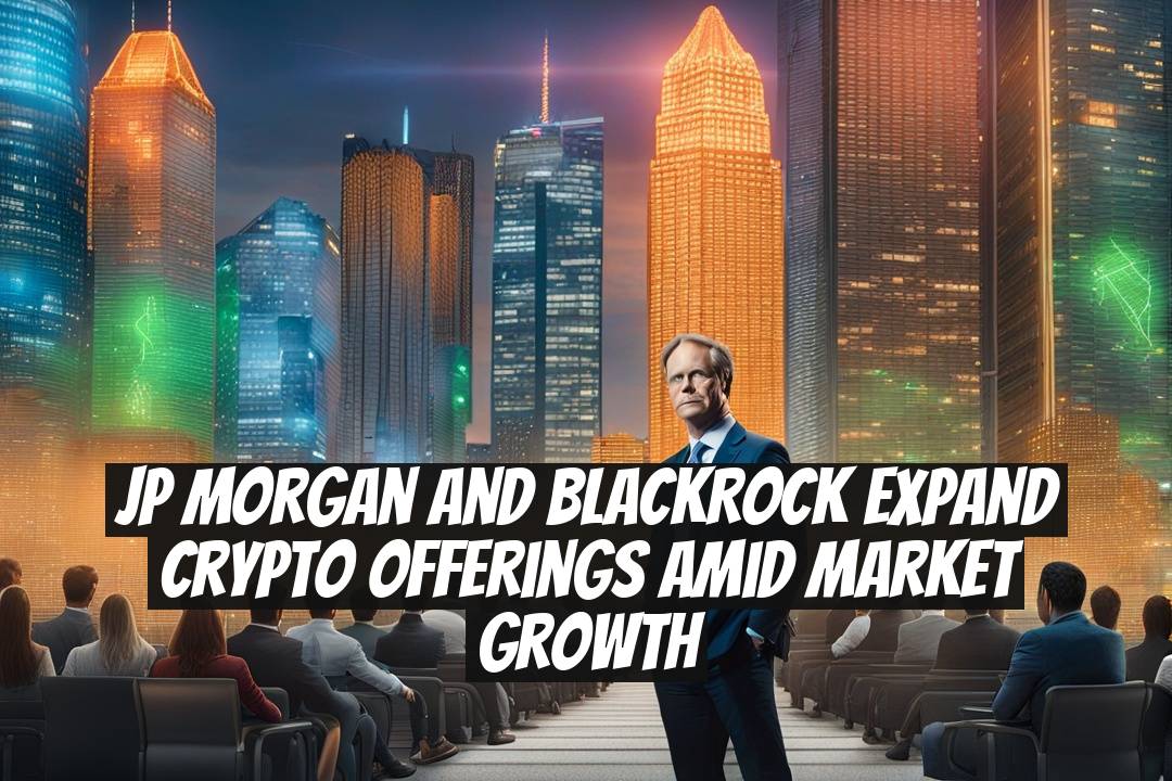 JP Morgan and BlackRock Expand Crypto Offerings Amid Market Growth
