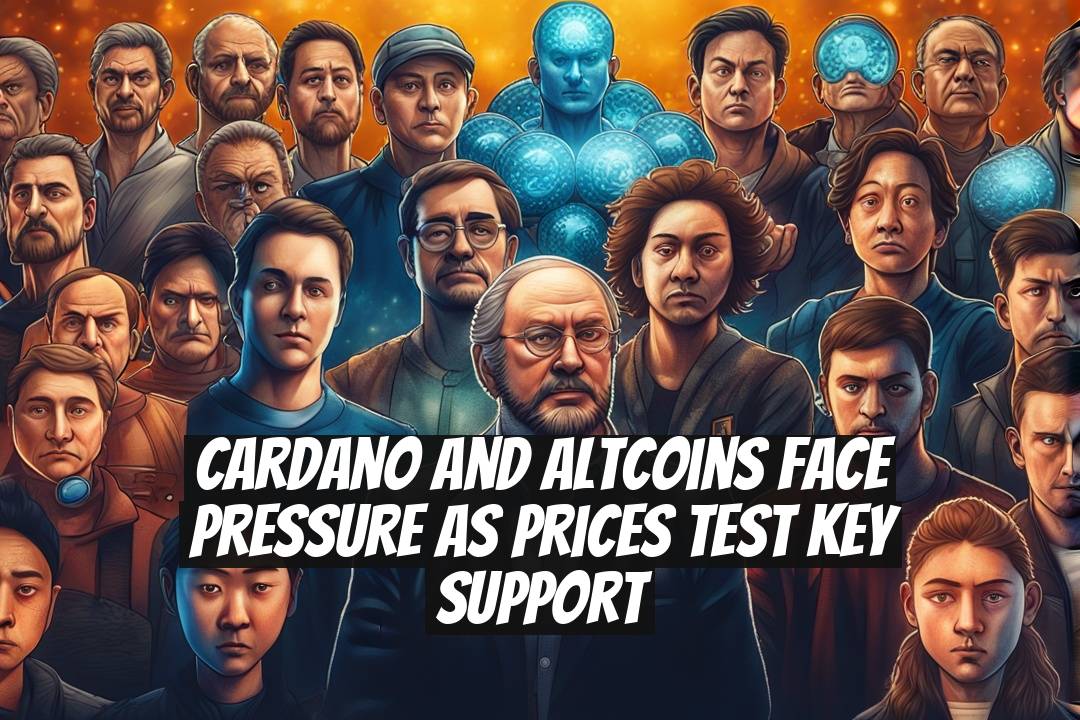 Cardano and Altcoins Face Pressure as Prices Test Key Support