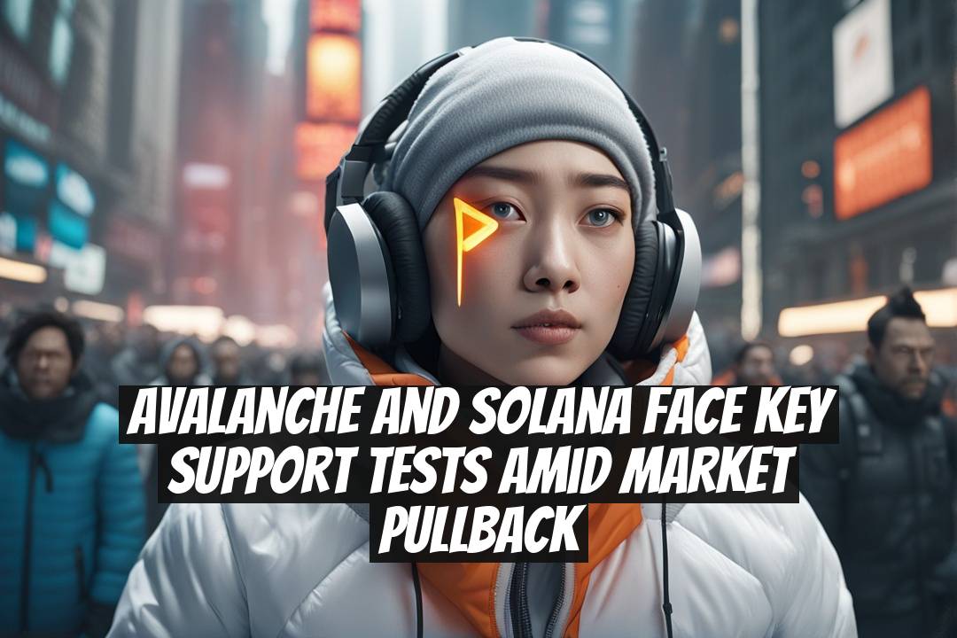 Avalanche and Solana Face Key Support Tests Amid Market Pullback