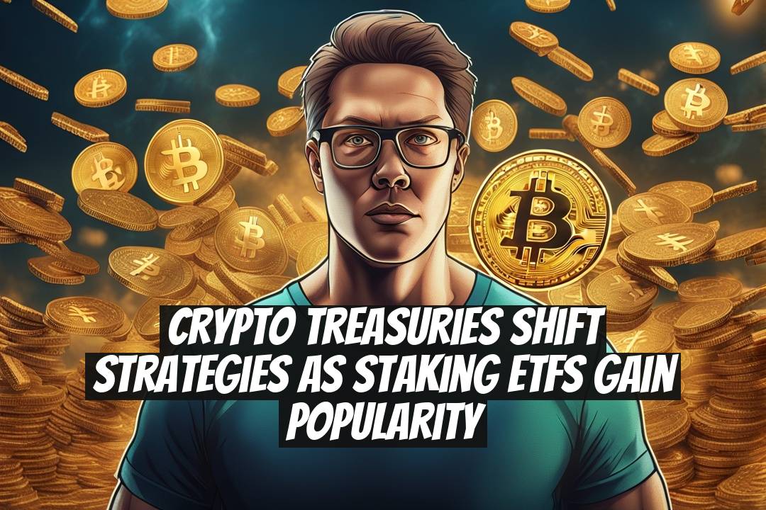Crypto Treasuries Shift Strategies as Staking ETFs Gain Popularity