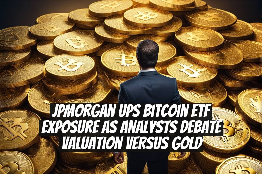 JPMorgan Ups Bitcoin ETF Exposure as Analysts Debate Valuation Versus Gold