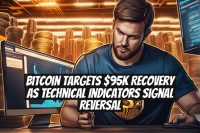 Bitcoin Targets $95K Recovery as Technical Indicators Signal Reversal