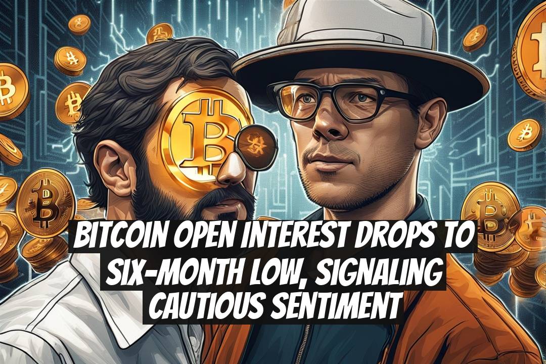 Bitcoin open interest drops to six-month low, signaling cautious sentiment