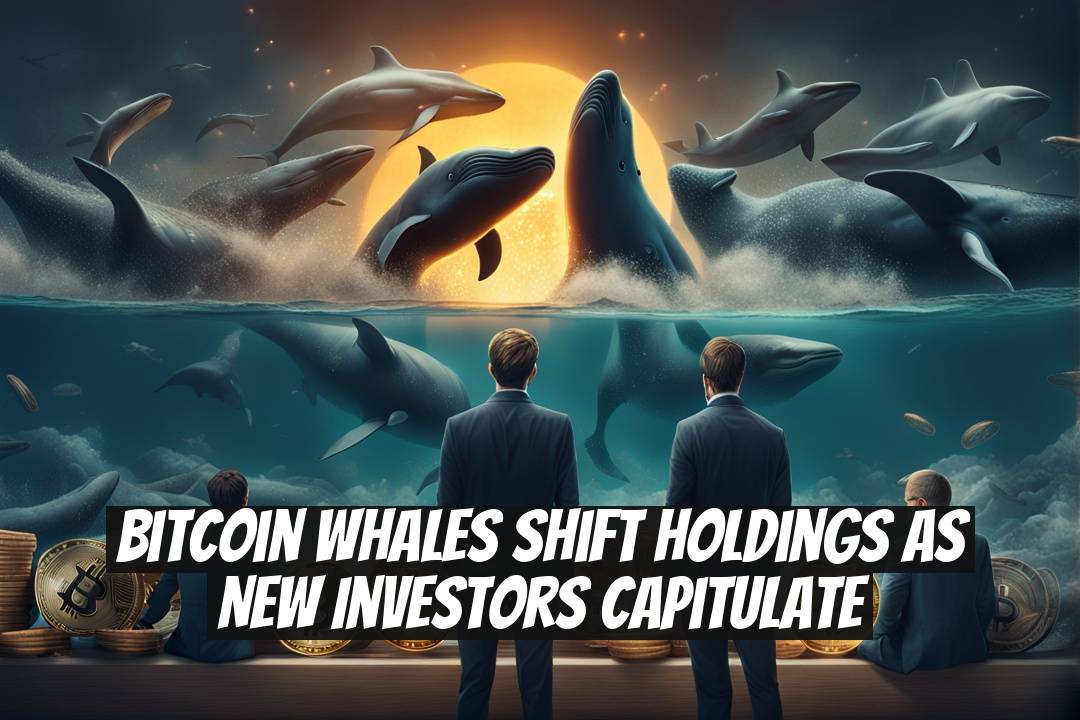 Bitcoin whales shift holdings as new investors capitulate