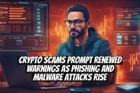 Crypto scams prompt renewed warnings as phishing and malware attacks rise