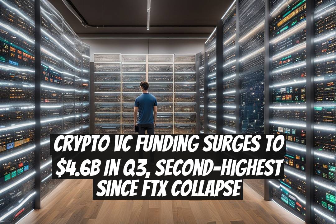 Crypto VC funding surges to $4.6B in Q3, second-highest since FTX collapse
