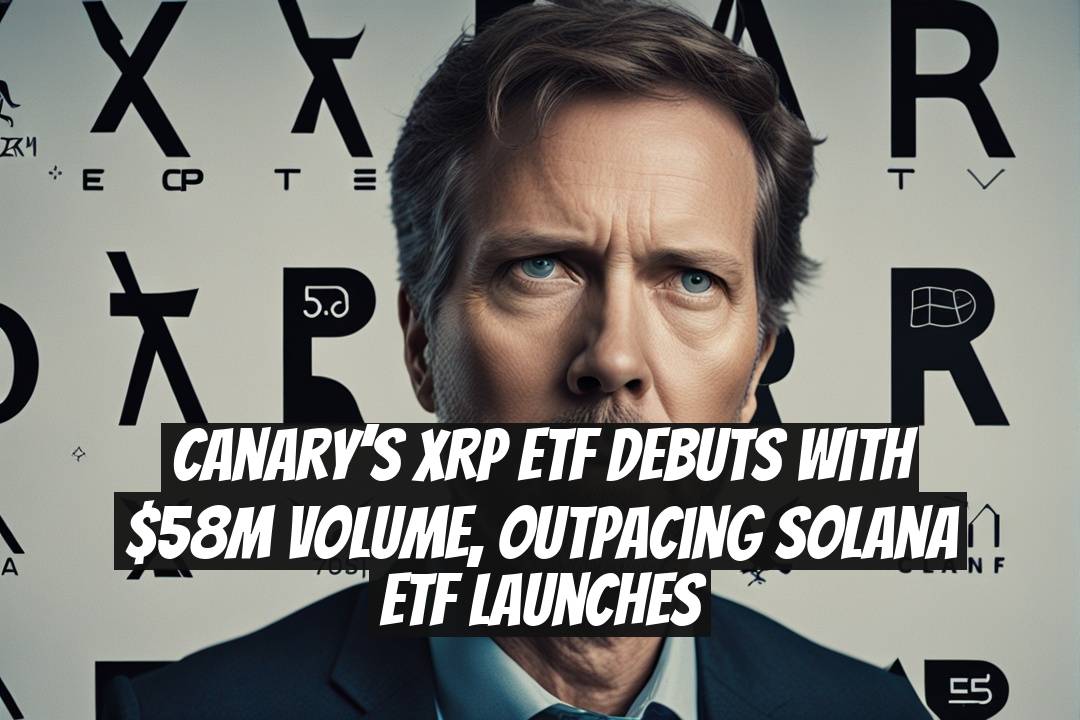 Canary’s XRP ETF debuts with $58M volume, outpacing Solana ETF launches