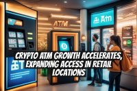 Crypto ATM growth accelerates, expanding access in retail locations