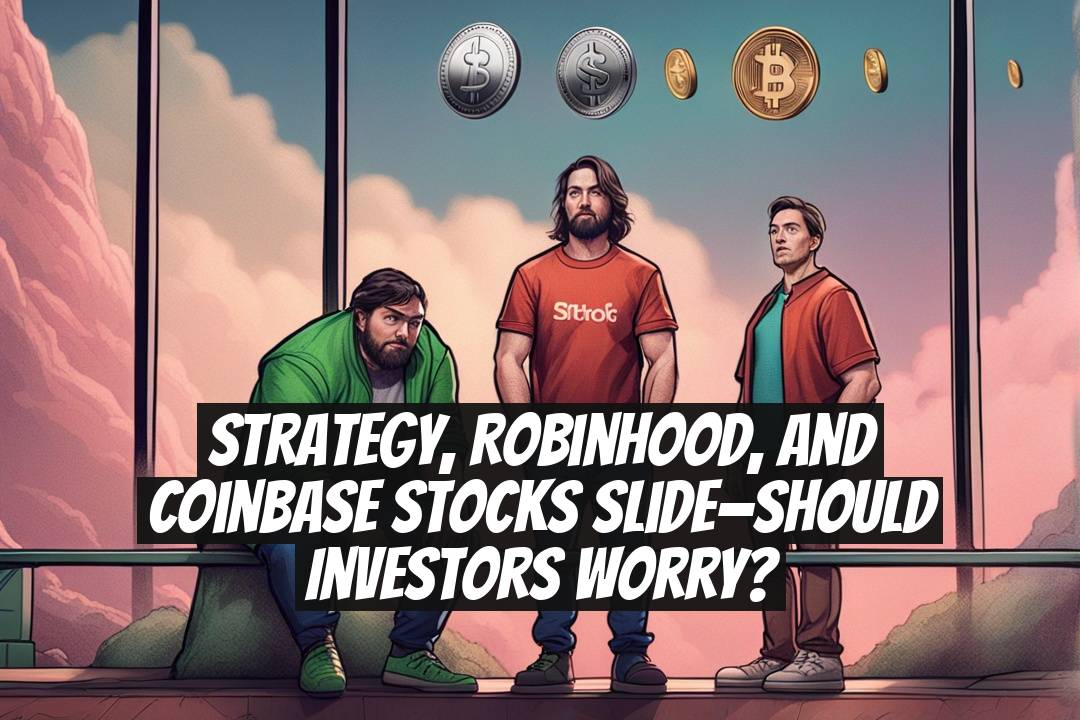 Strategy, Robinhood, and Coinbase stocks slide—should investors worry?