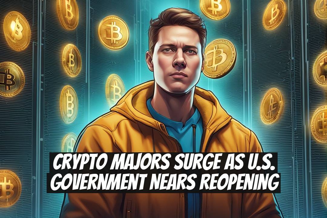Crypto Majors Surge as U.S. Government Nears Reopening