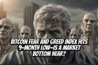 Bitcoin Fear and Greed Index Hits 9-Month Low—Is a Market Bottom Near?