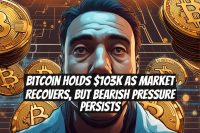 Bitcoin Holds $103K as Market Recovers, But Bearish Pressure Persists