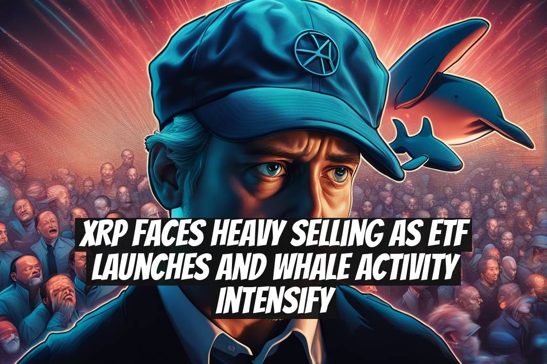 XRP Faces Heavy Selling as ETF Launches and Whale Activity Intensify