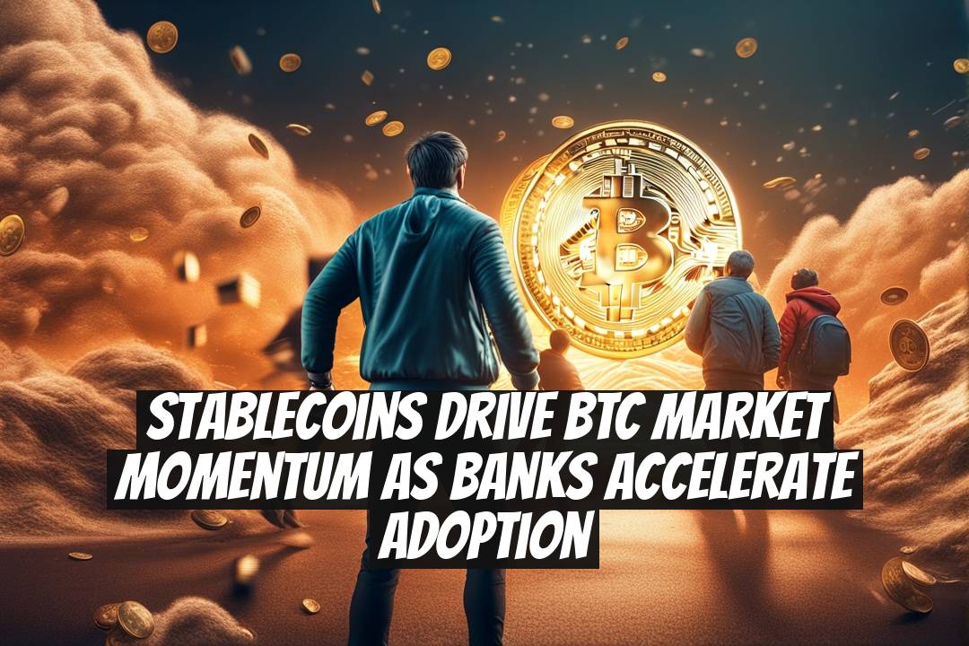 Stablecoins drive BTC market momentum as banks accelerate adoption
