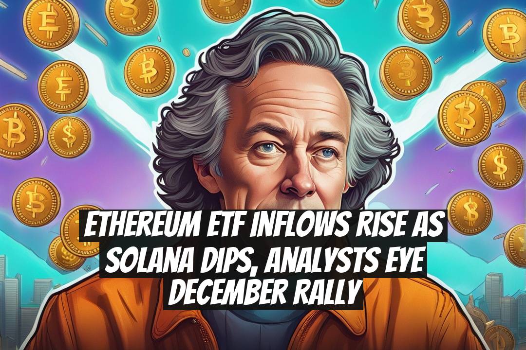 Ethereum ETF Inflows Rise as Solana Dips, Analysts Eye December Rally