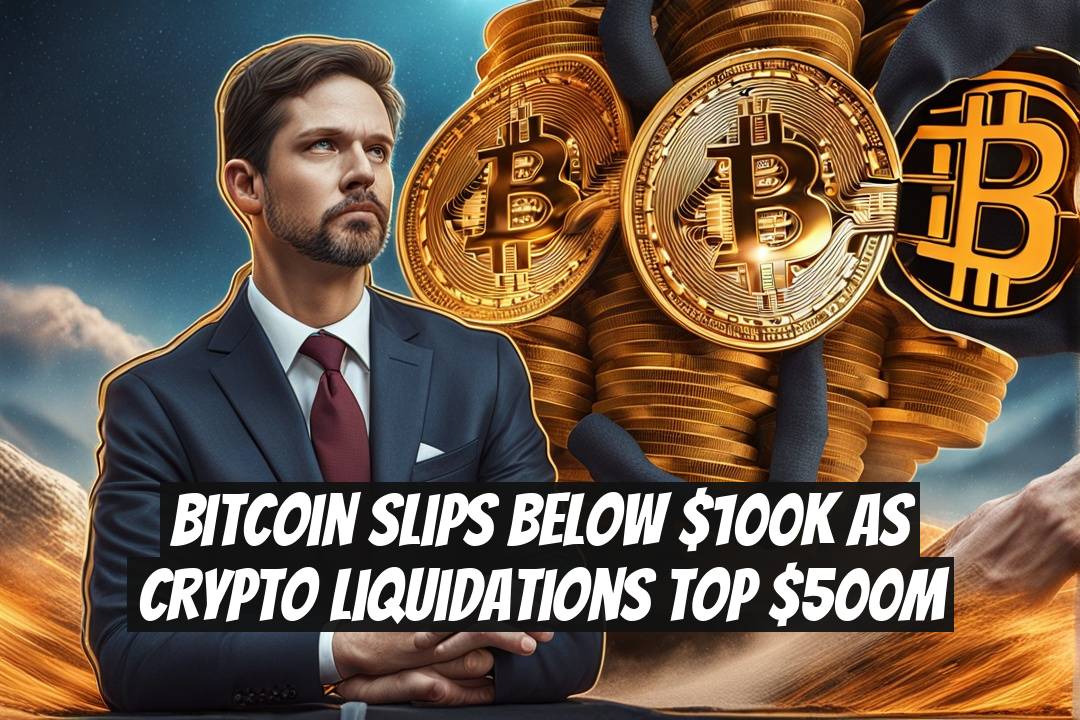Bitcoin Slips Below $100K as Crypto Liquidations Top $500M