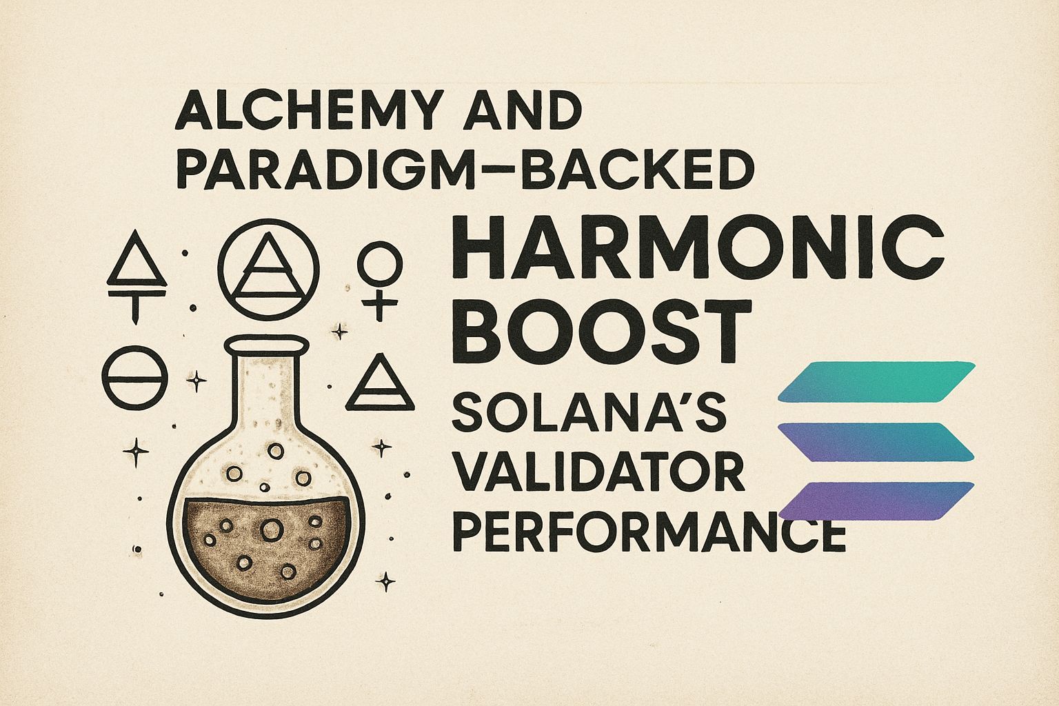 Alchemy and Paradigm-Backed Harmonic Boost Solana’s Validator Performance