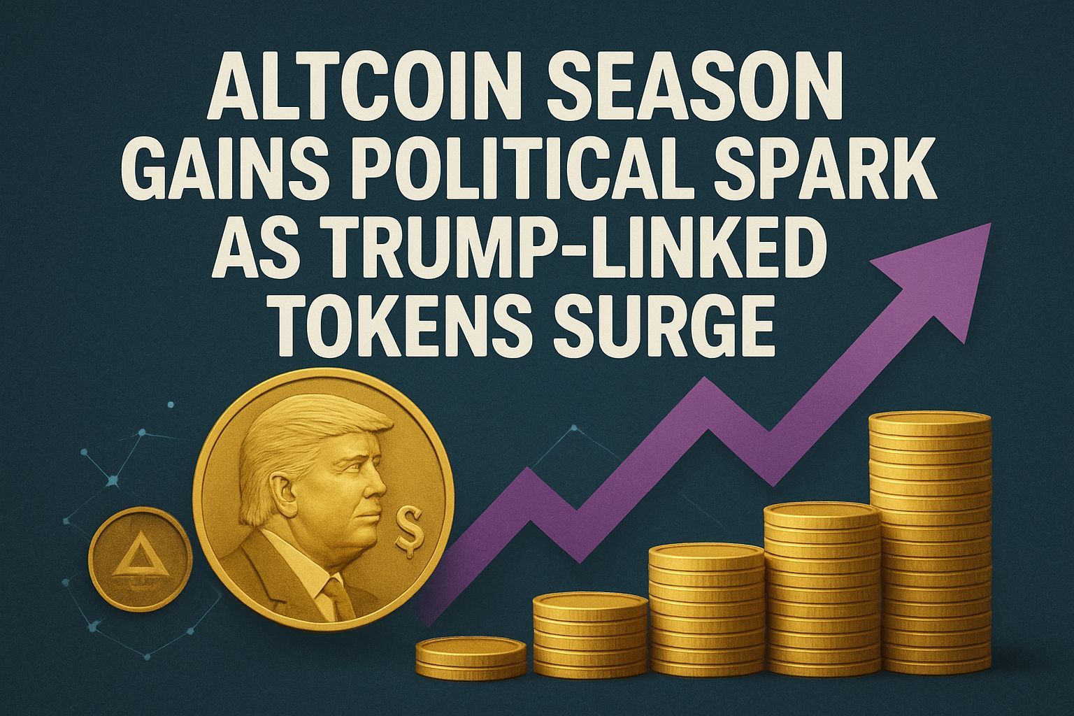Altcoin season gains political spark as Trump-linked tokens surge
