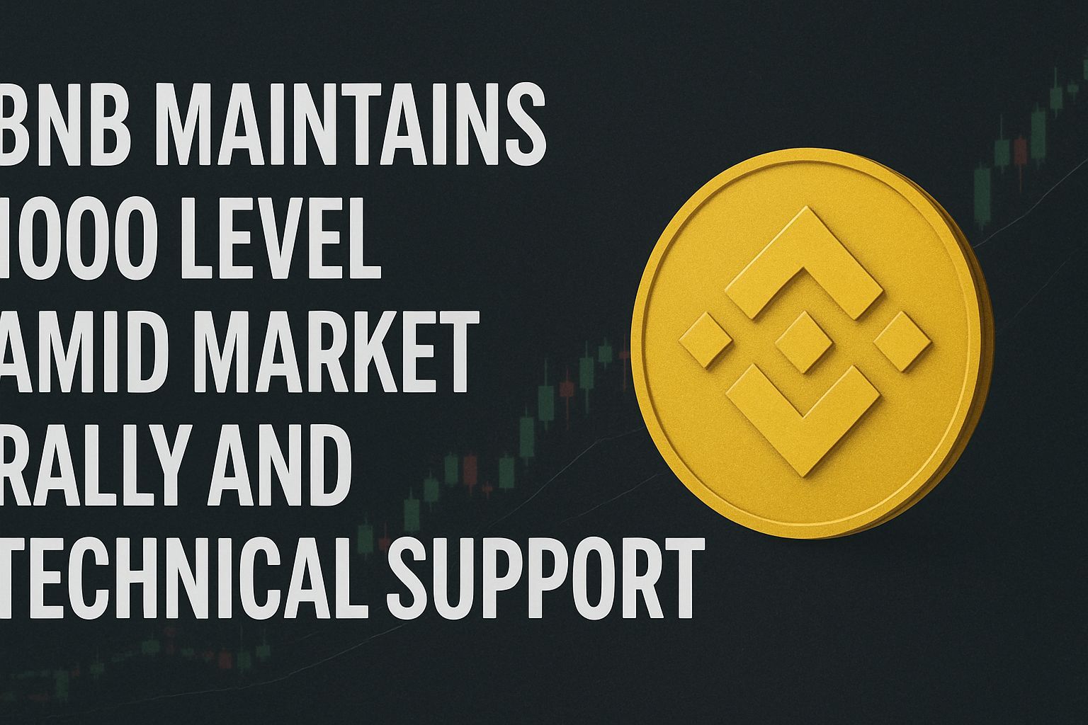 BNB maintains $1,000 level amid market rally and technical support