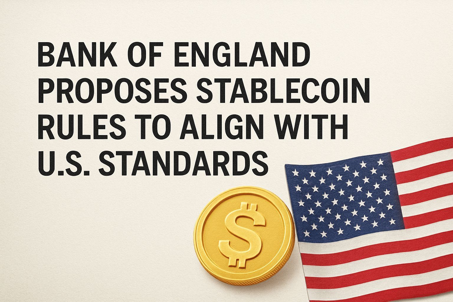 Bank of England Proposes Stablecoin Rules to Align With U.S. Standards