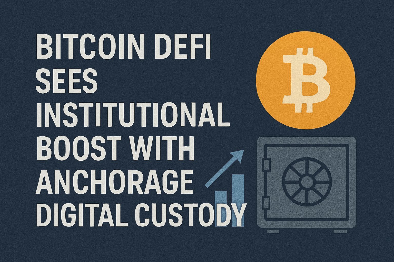 Bitcoin DeFi Sees Institutional Boost With Anchorage Digital Custody