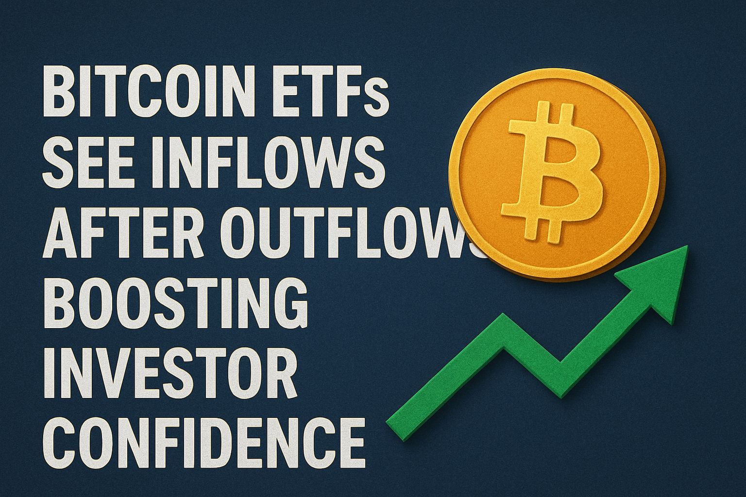 Bitcoin ETFs See Inflows After Outflows, Boosting Investor Confidence