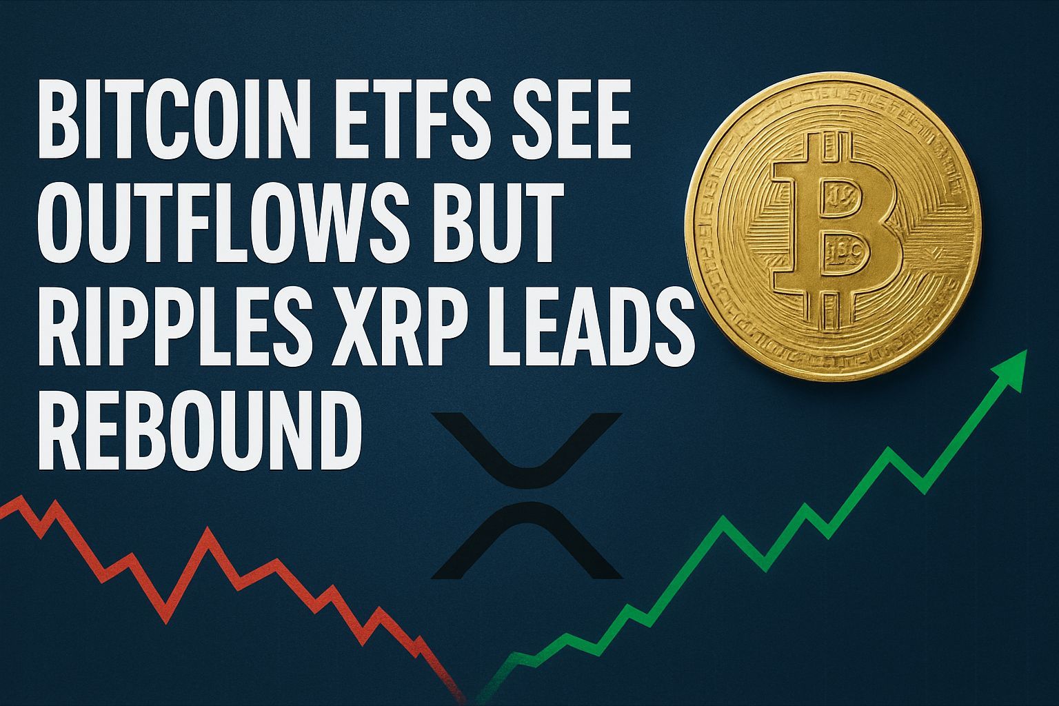 Bitcoin ETFs See Outflows, But Ripple’s XRP Leads Rebound