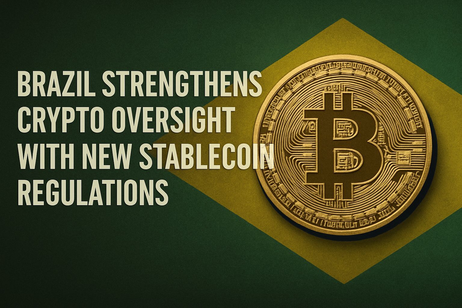 Brazil strengthens crypto oversight with new stablecoin regulations