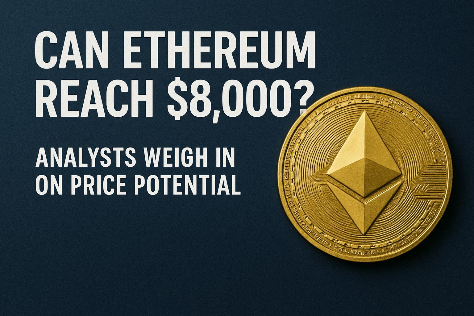 Can Ethereum Reach $8,000? Analysts Weigh In on Price Potential