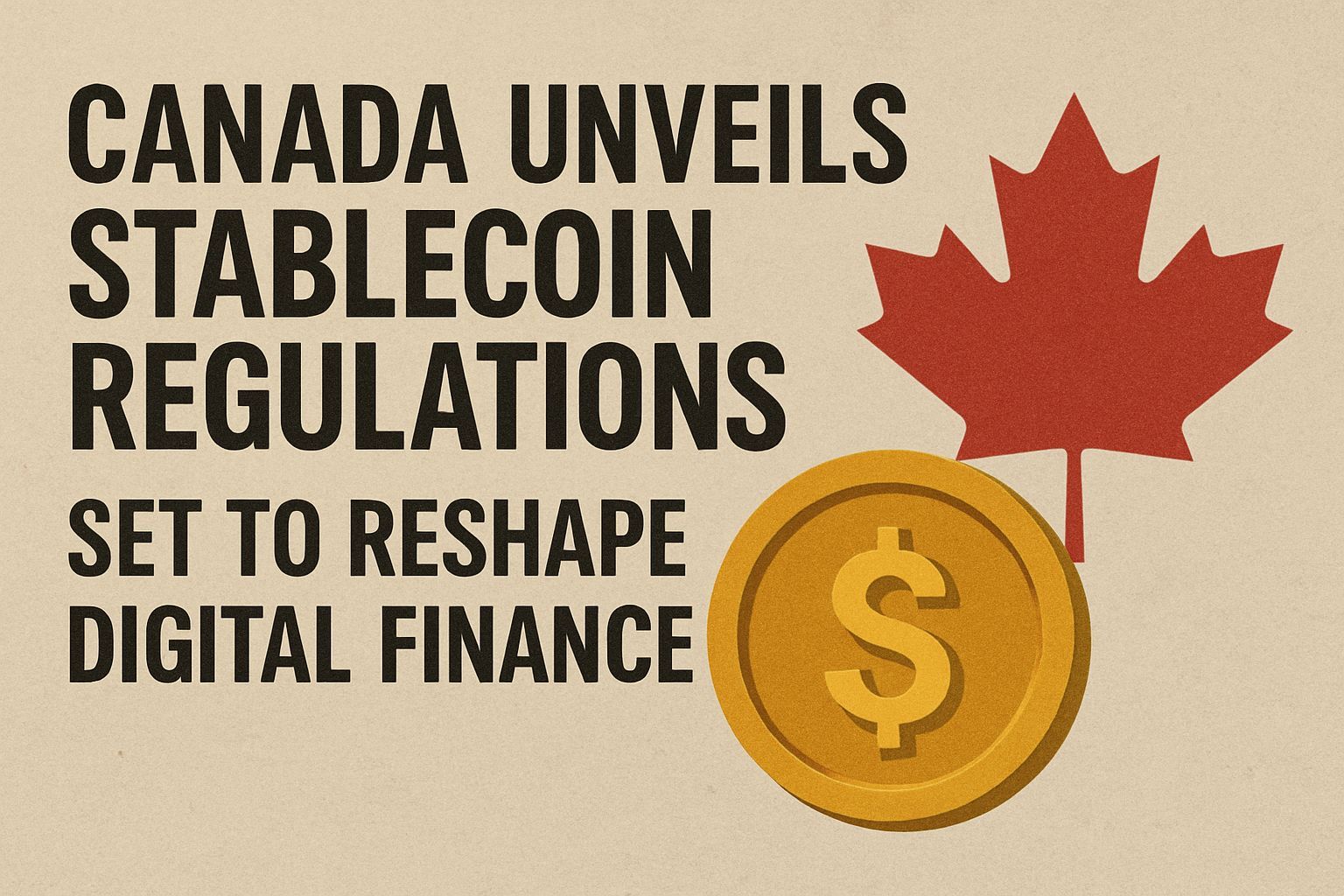Canada unveils stablecoin regulations set to reshape digital finance