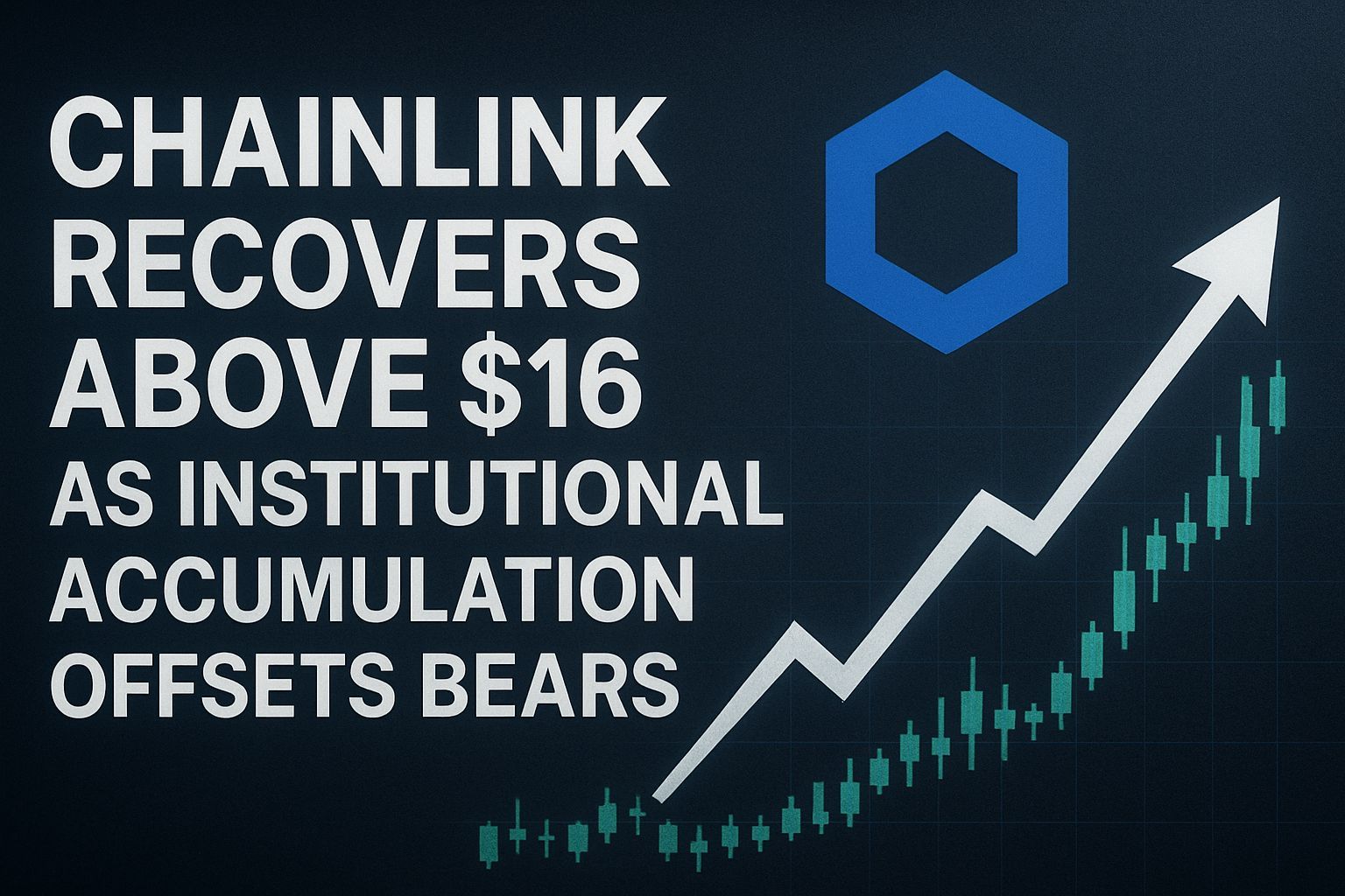 Chainlink Recovers Above $16 as Institutional Accumulation Offsets Bears