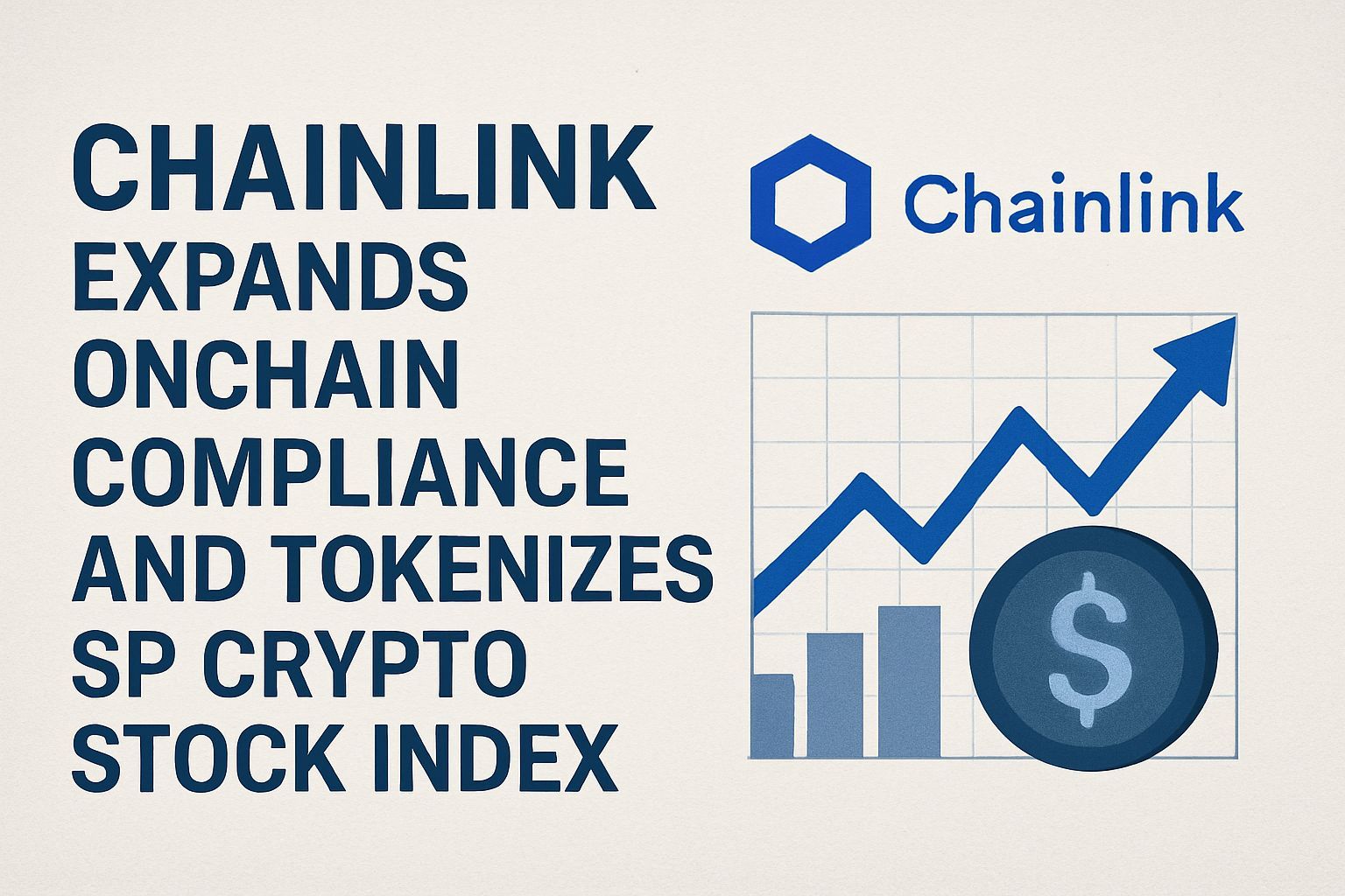 Chainlink expands onchain compliance and tokenizes S&P crypto stock index