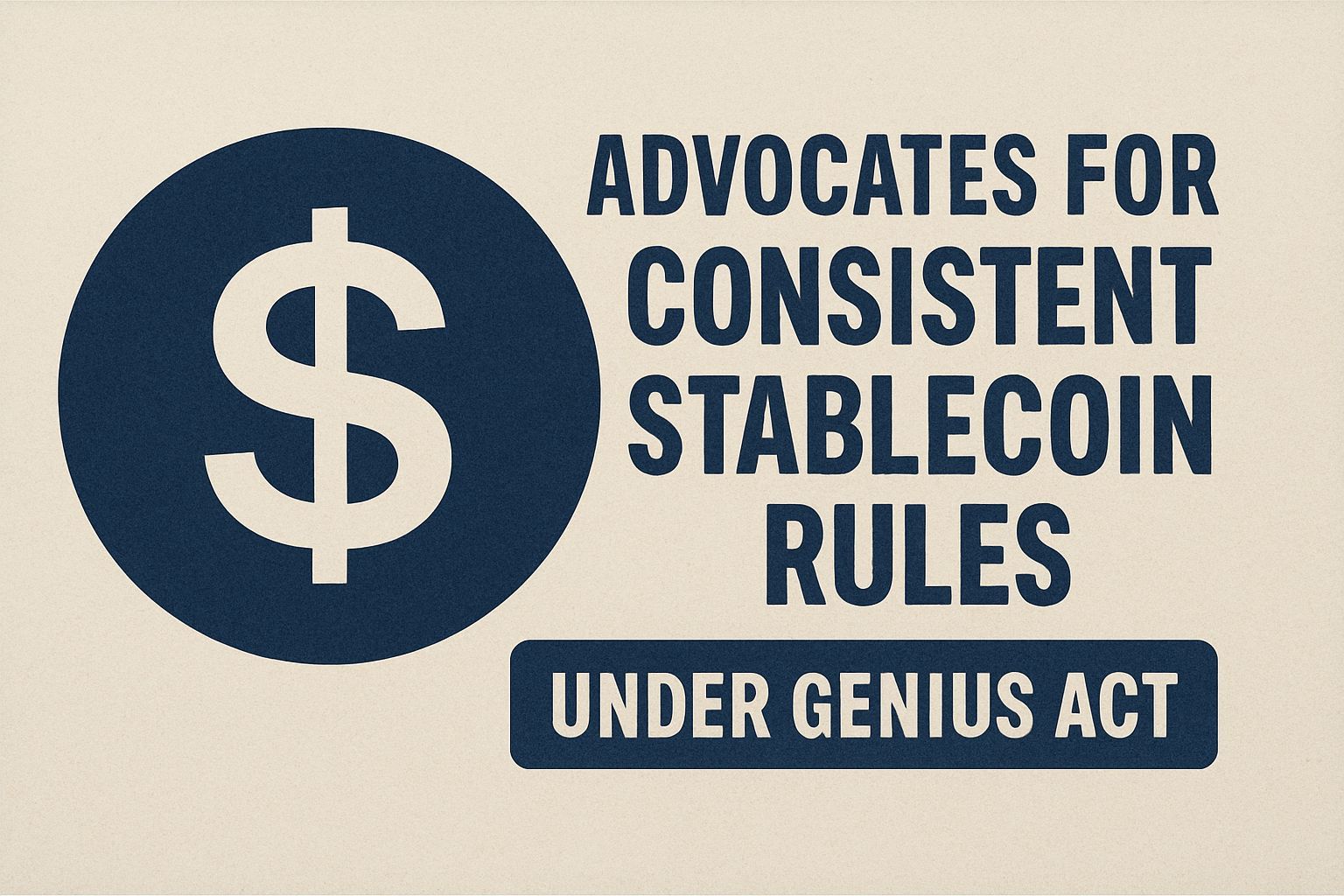 Circle Advocates for Consistent Stablecoin Rules Under GENIUS Act