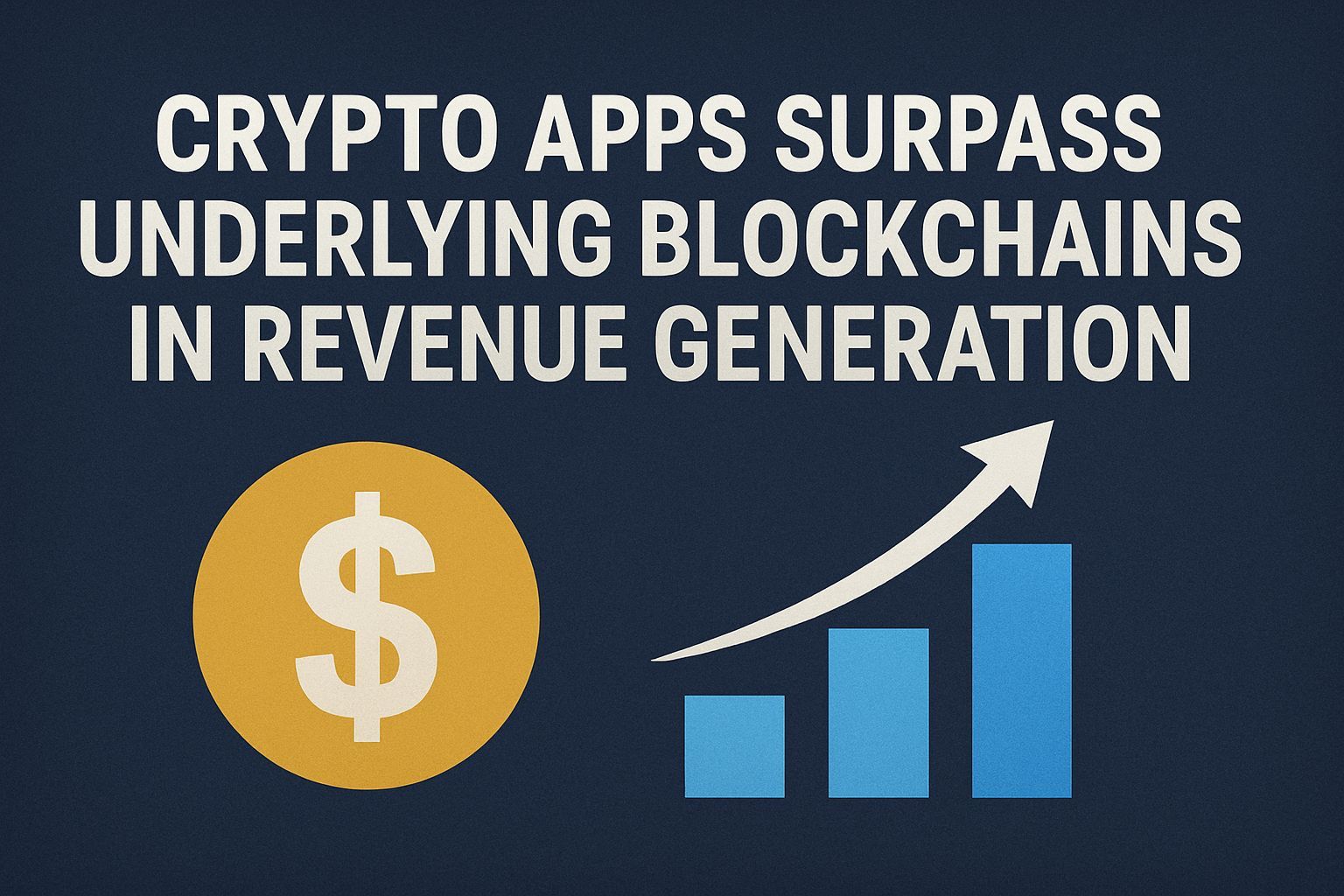 Crypto Apps Surpass Underlying Blockchains in Revenue Generation