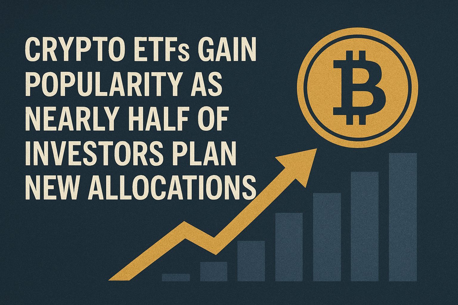 Crypto ETFs Gain Popularity as Nearly Half of Investors Plan New Allocations