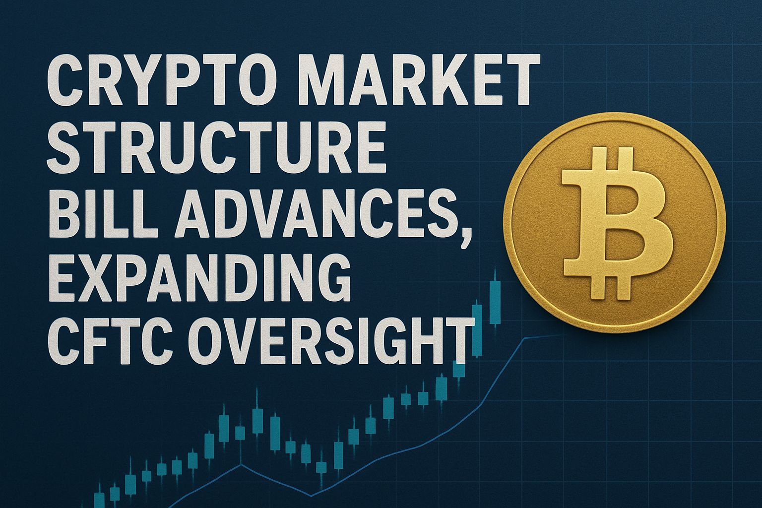 Crypto Market Structure Bill Advances, Expanding CFTC Oversight