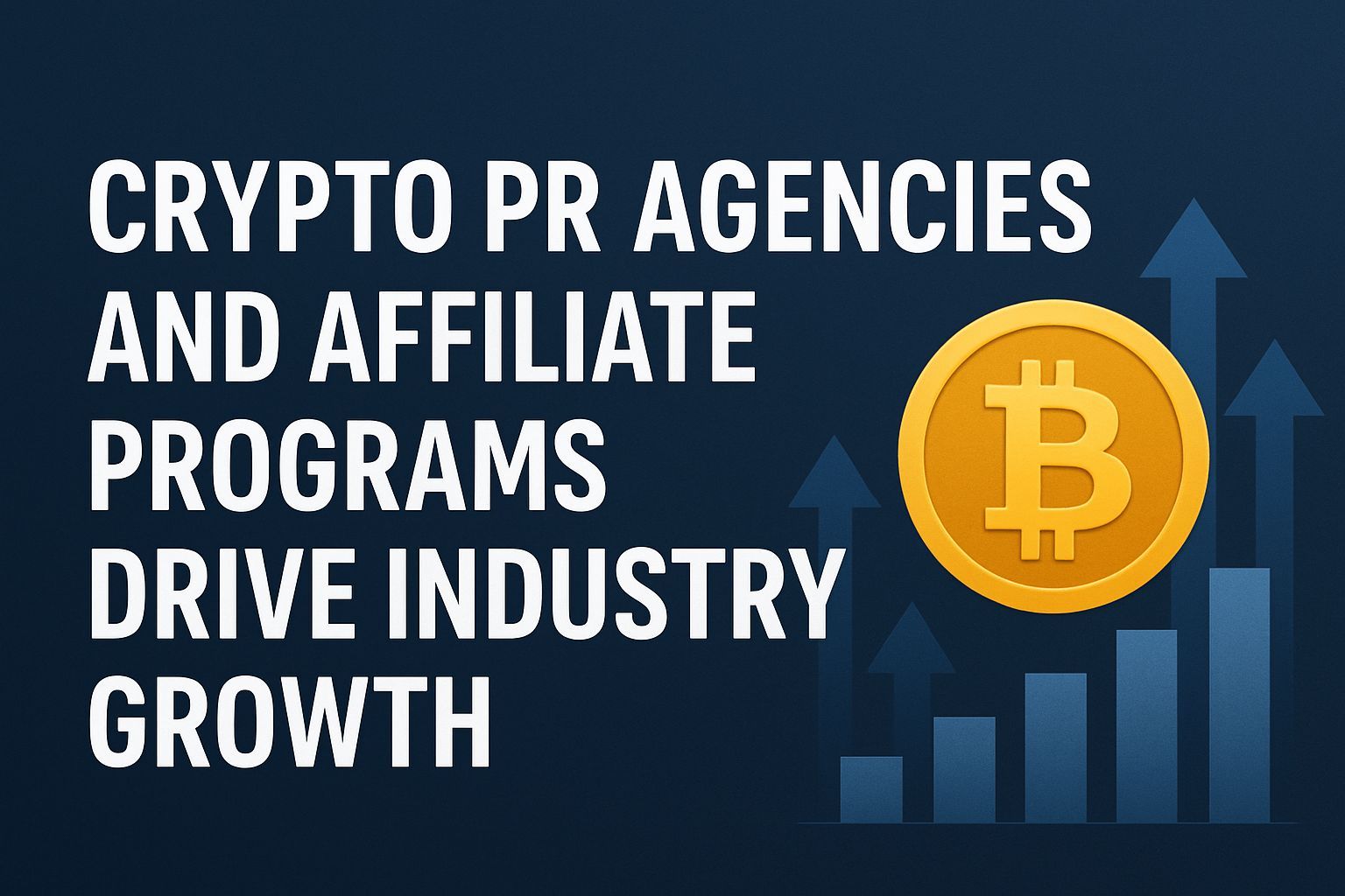 Crypto PR Agencies and Affiliate Programs Drive Industry Growth