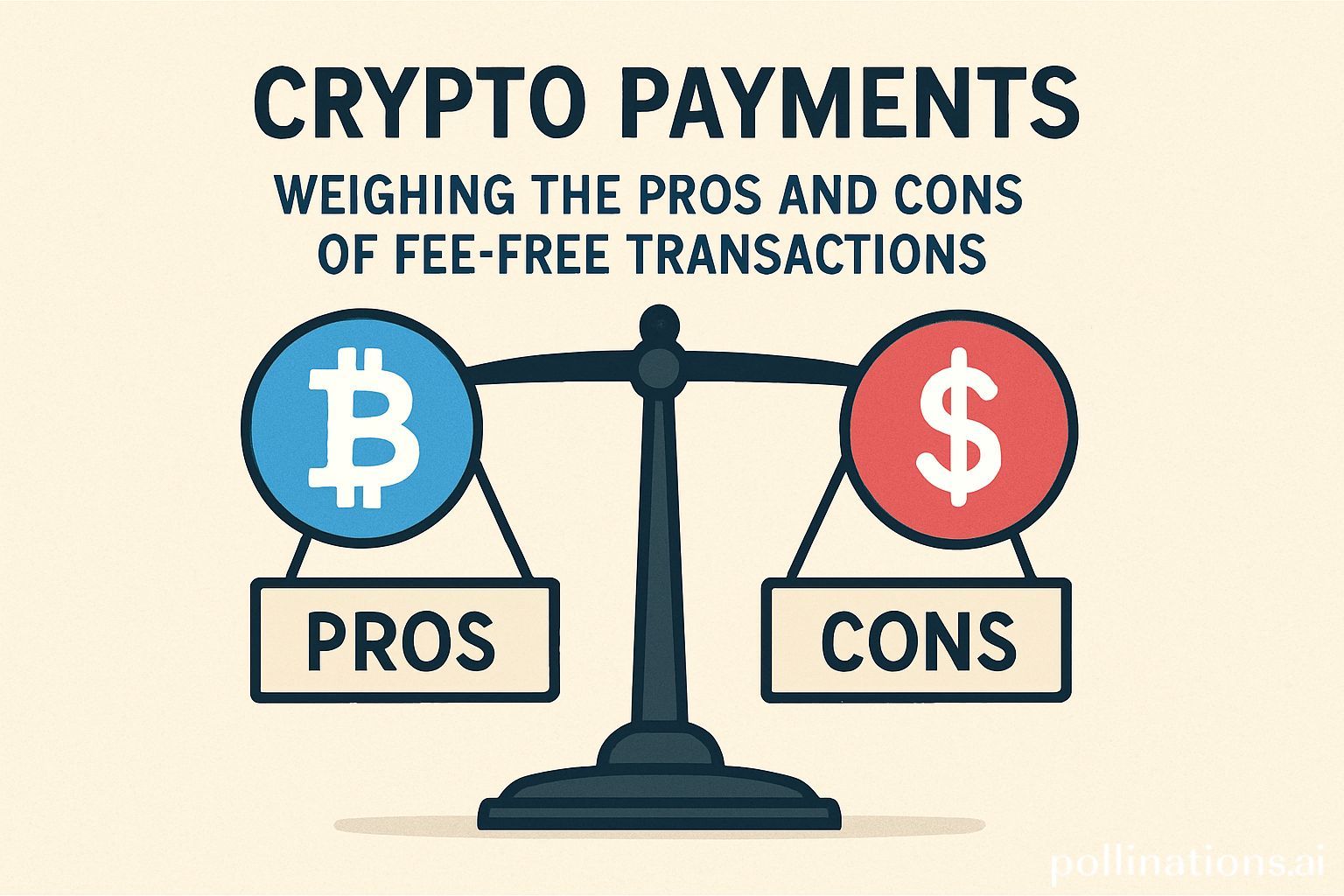 Crypto Payments: Weighing the Pros and Cons of Fee-Free Transactions