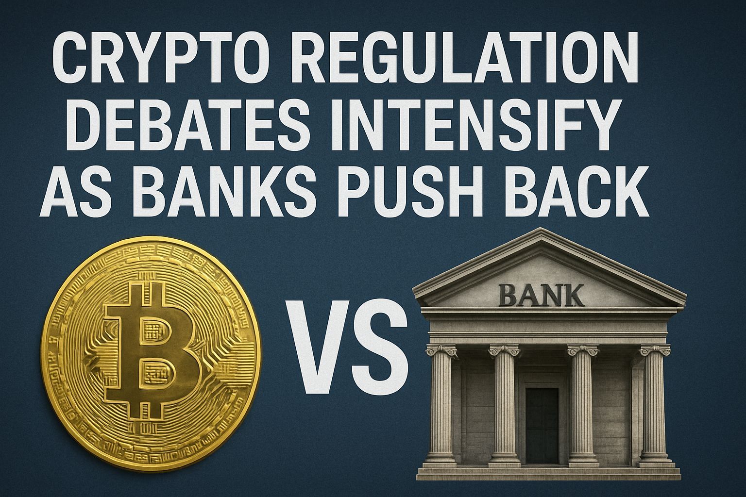 Crypto Regulation Debates Intensify as Banks Push Back