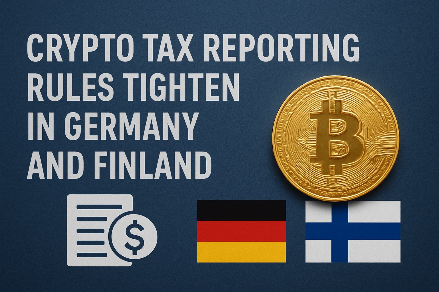 Crypto Tax Reporting Rules Tighten in Germany and Finland