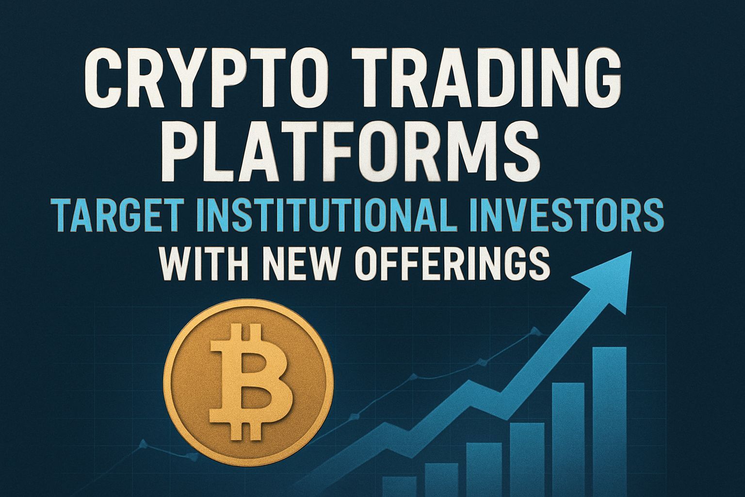 Crypto Trading Platforms Target Institutional Investors With New Offerings