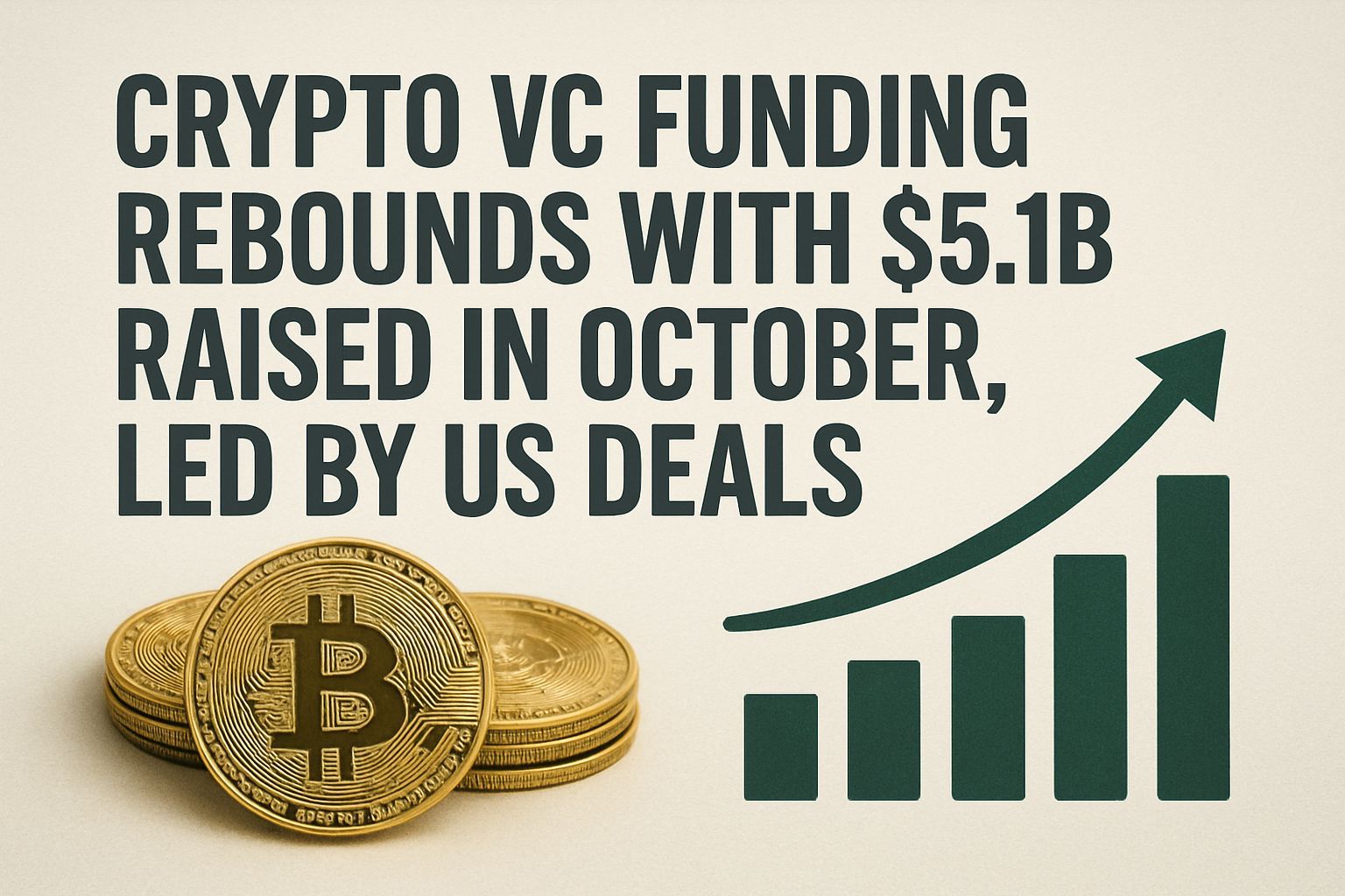 Crypto VC funding rebounds with $5.1B raised in October, led by US deals