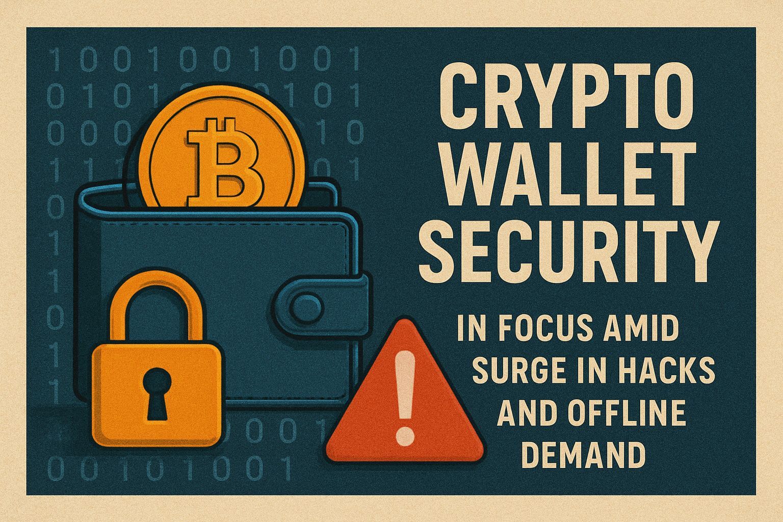 Crypto Wallet Security in Focus Amid Surge in Hacks and Offline Demand