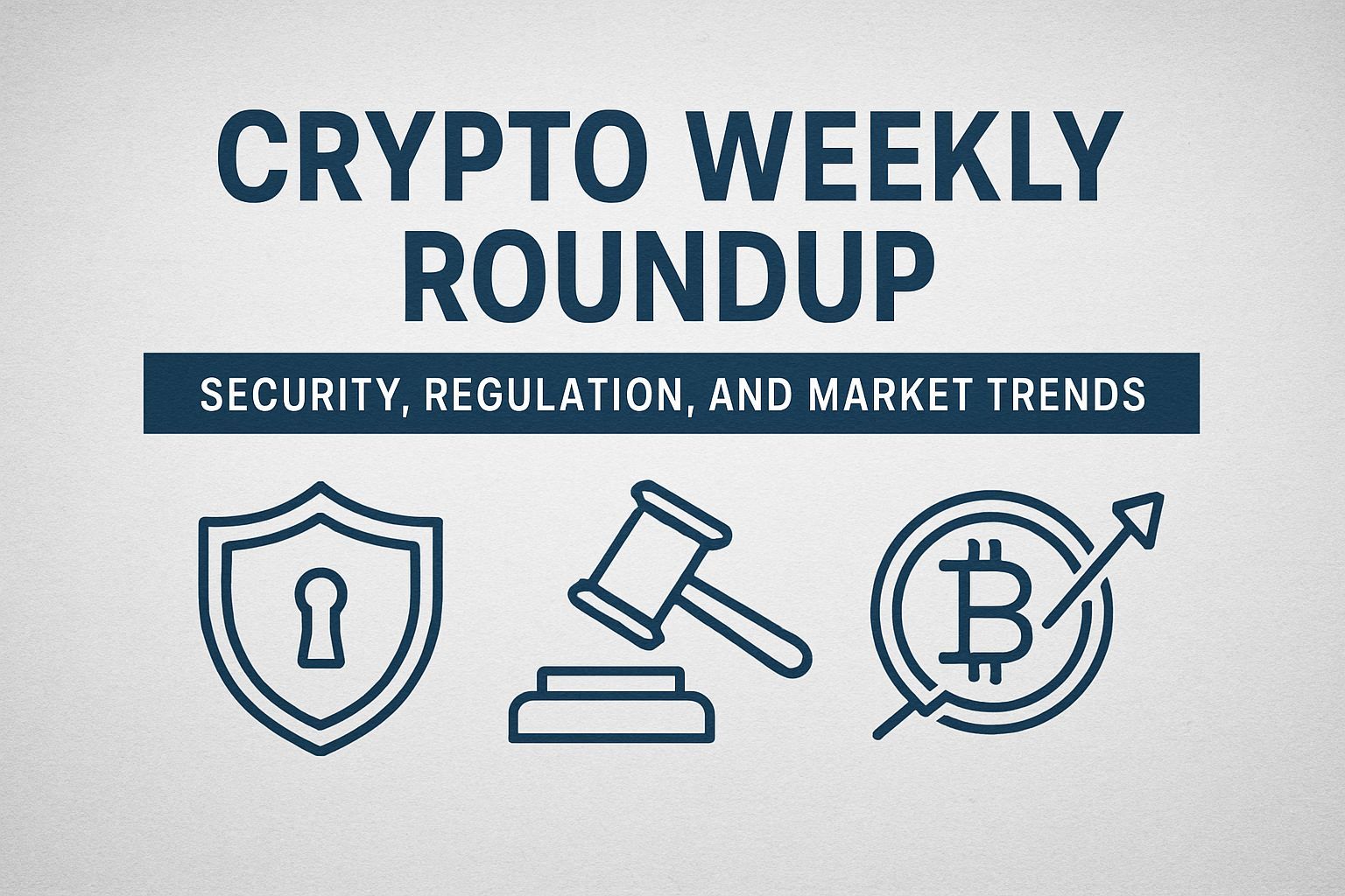 Crypto Weekly Roundup: Security, Regulation, and Market Trends