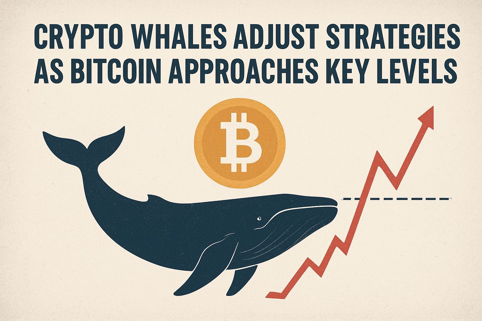 Crypto Whales Adjust Strategies as Bitcoin Approaches Key Levels