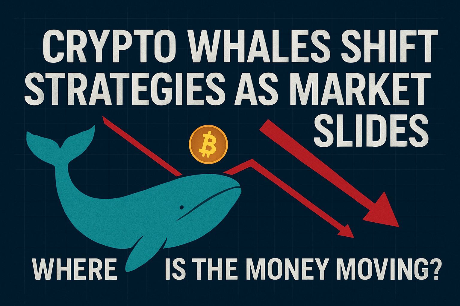Crypto Whales Shift Strategies as Market Slides—Where Is the Money Moving?