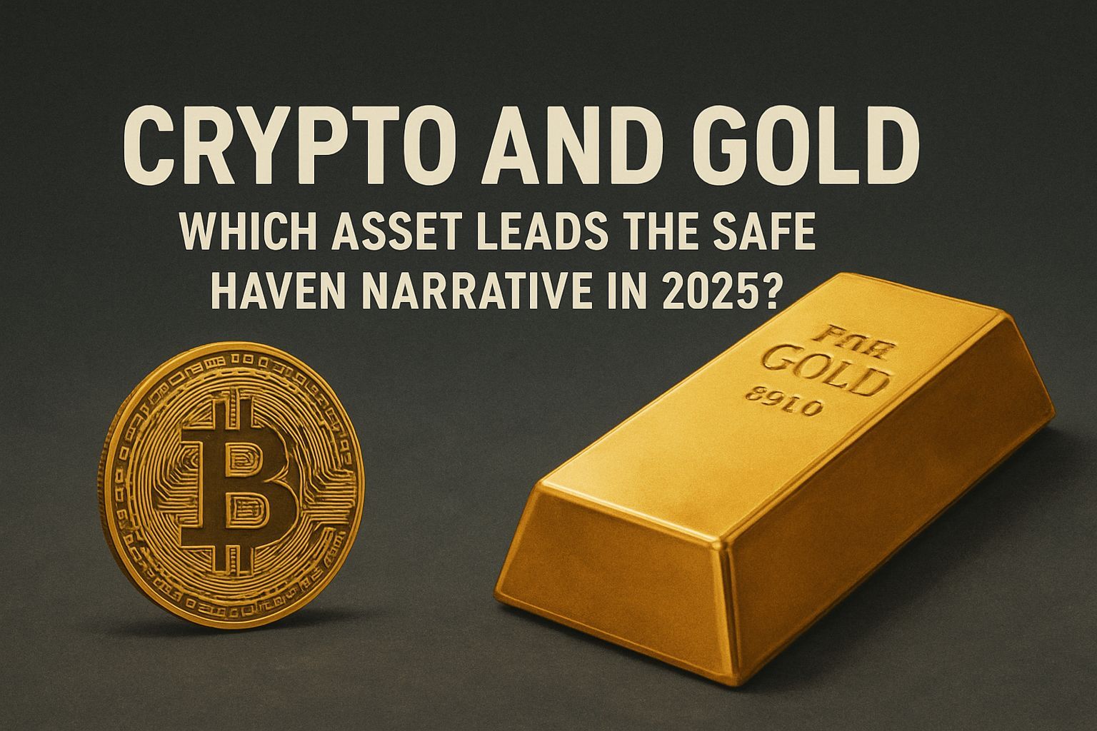 Crypto and Gold: Which Asset Leads the Safe-Haven Narrative in 2025?