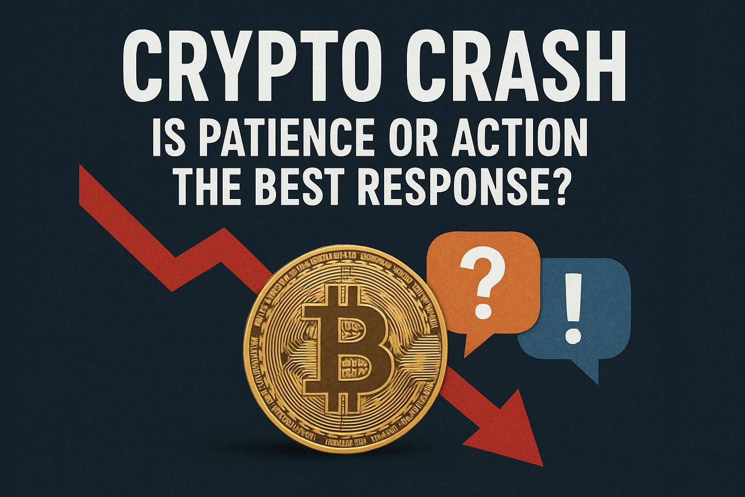 Crypto crash prompts debate: is patience or action the best response?