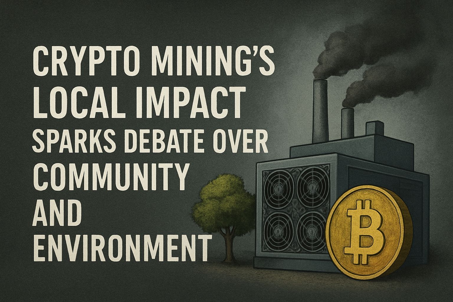 Crypto mining’s local impact sparks debate over community and environment